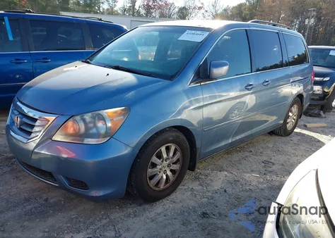 2009 Honda Odyssey Ex-L from USA, damaged, VIN 5FNRL38719B040295